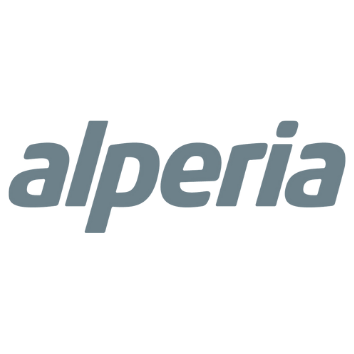 Logo azienda per l'energia della provincia di Bolzano: Alperia