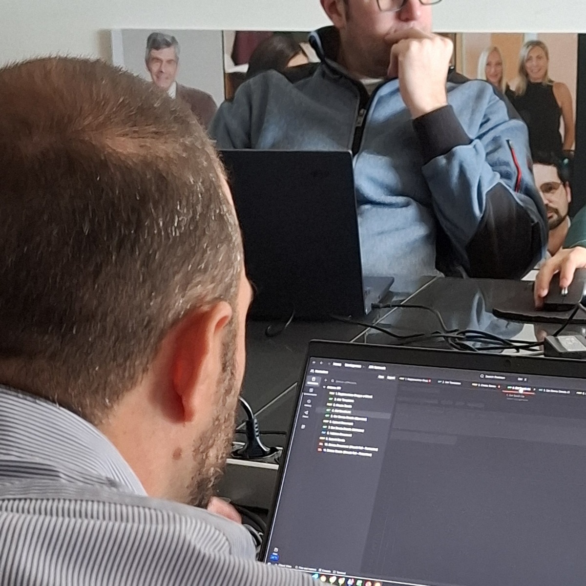 Massimo Turri (Head of Software Development) presenta l'API di Antares per il 1° Hackathon sul vibe coding di Saidea