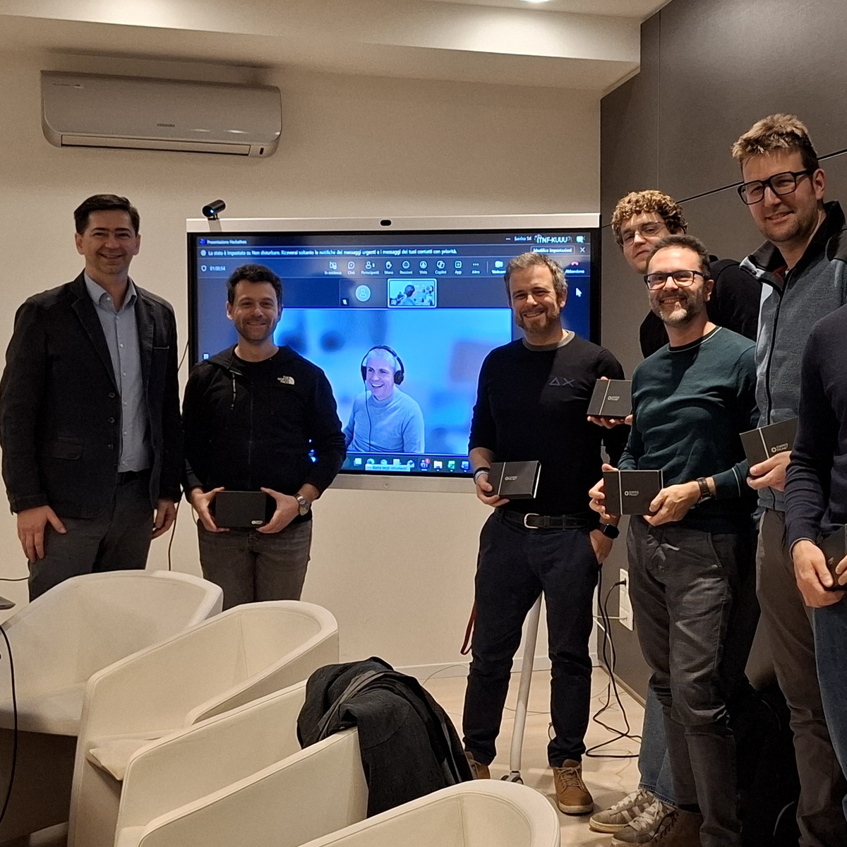 Premiazione vincitori 1° Hackathon sul vibe coding di Saidea